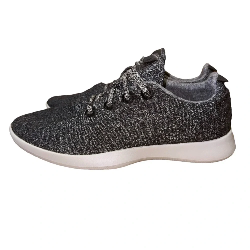 Allbirds Men's Wool Runner NZ Shoes Dark Grey Size 12 Washable‎ EUC